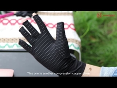 Pamuk eldivenleri Üç dikiş Sırtında çizgiler Uzun ömür